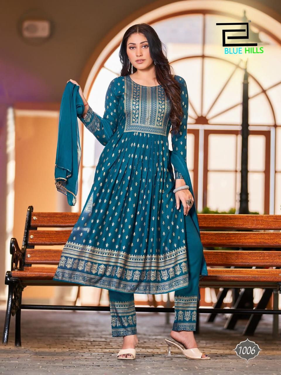 Festival Night Vol 7 By Blue Hills Readymade Salwar Suits Catalog